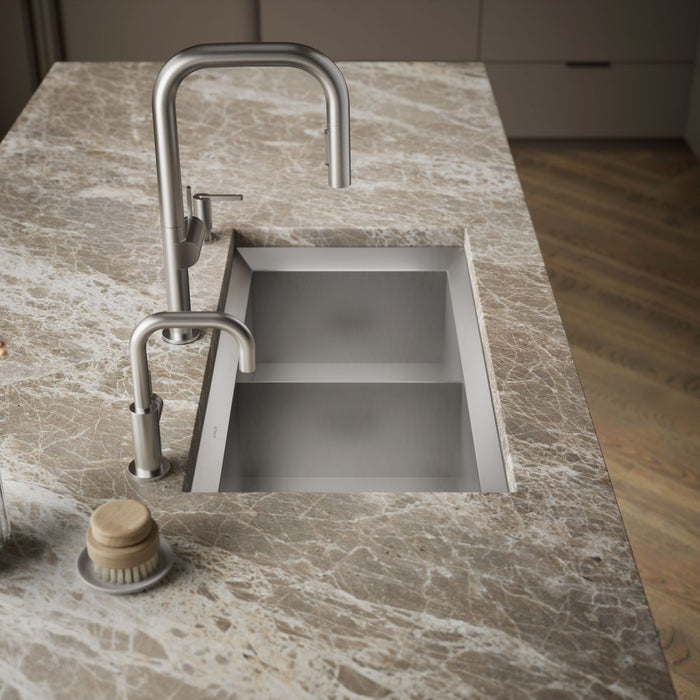 KOHLER K-3159 Poise 33" undermount double-bowl kitchen sink
