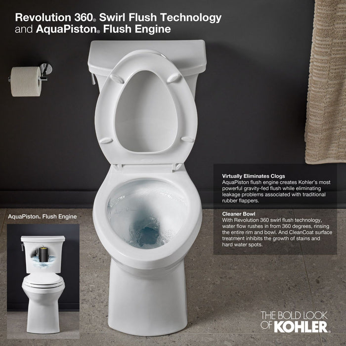KOHLER K-31614-RA Cimarron Toilet tank, 1.6 gpf