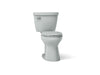 KOHLER K-31620-RA Cimarron Two-piece elongated toilet, 1.6 gpf, ice grey