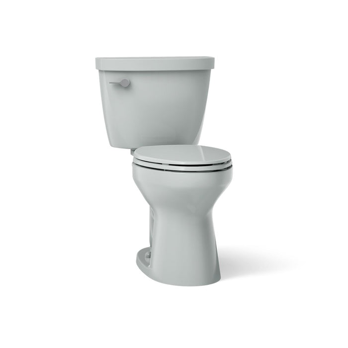 KOHLER K-31620 Cimarron Two-piece elongated toilet, 1.6 gpf - Ice Grey