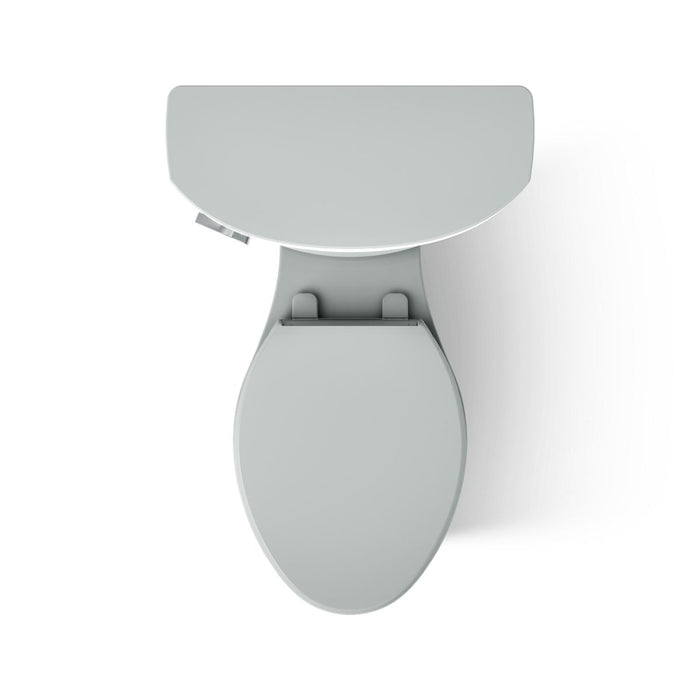 KOHLER K-31620 Cimarron Two-piece elongated toilet, 1.6 gpf - Ice Grey