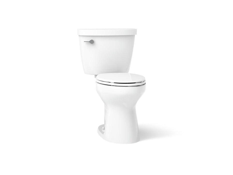 KOHLER K-31620 Cimarron Two-piece elongated toilet, 1.6 gpf - White
