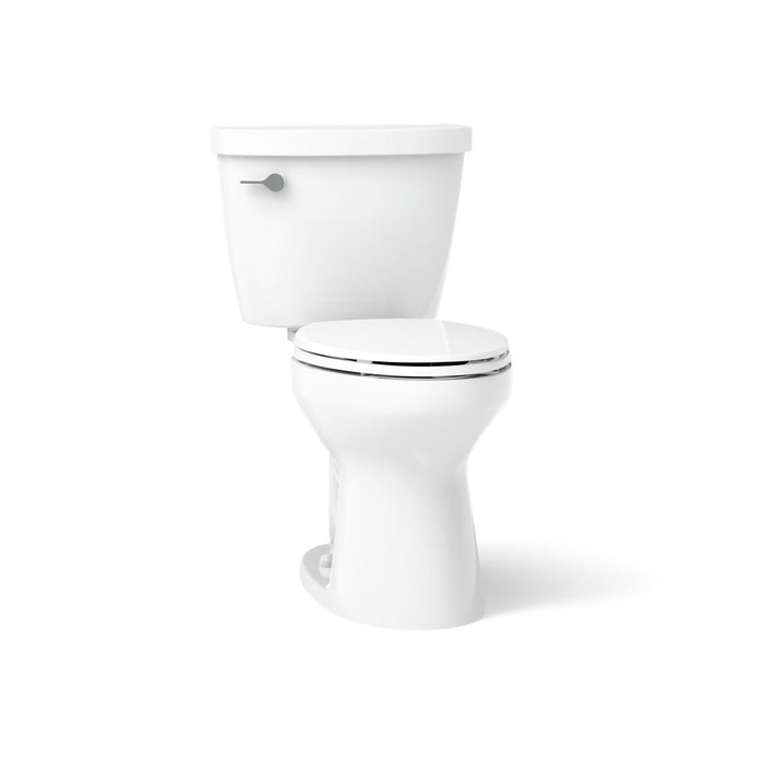 KOHLER K-31620 Cimarron Two-piece elongated toilet, 1.6 gpf - White