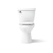 KOHLER K-31620 Cimarron Two-piece elongated toilet, 1.6 gpf - White