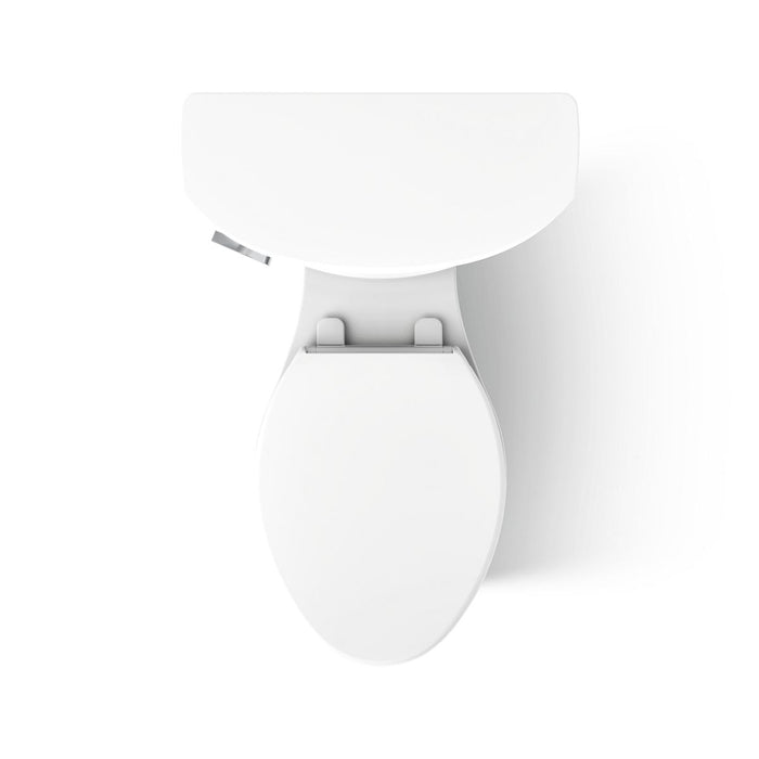 KOHLER K-31620 Cimarron Two-piece elongated toilet, 1.6 gpf - White