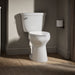KOHLER K-31620 Cimarron Two-piece elongated toilet, 1.6 gpf - White