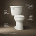 3/4 view of product with dimensions