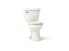 KOHLER K-31640 Cimarron Two-piece round-front toilet, 1.6 gpf - Biscuit