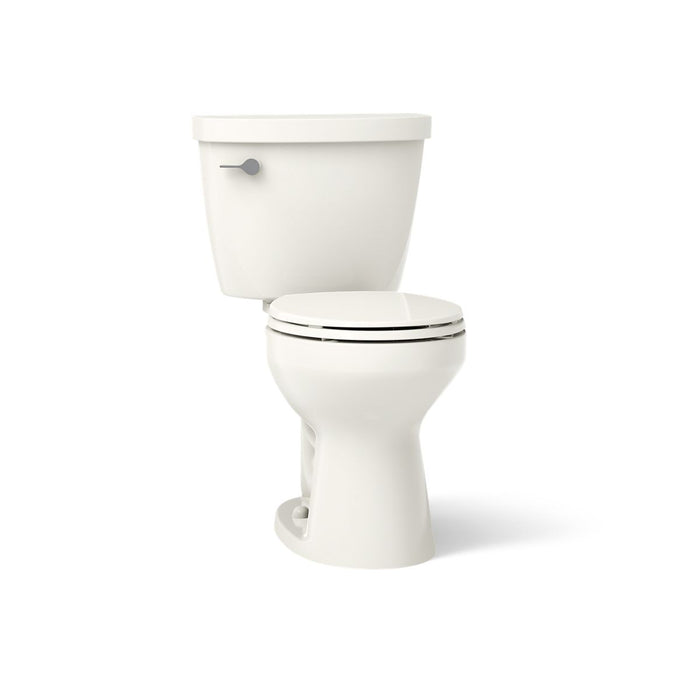 KOHLER K-31640 Cimarron Two-piece round-front toilet, 1.6 gpf - Biscuit