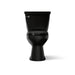KOHLER K-31640 Cimarron Two-piece round-front toilet, 1.6 gpf - Black Black
