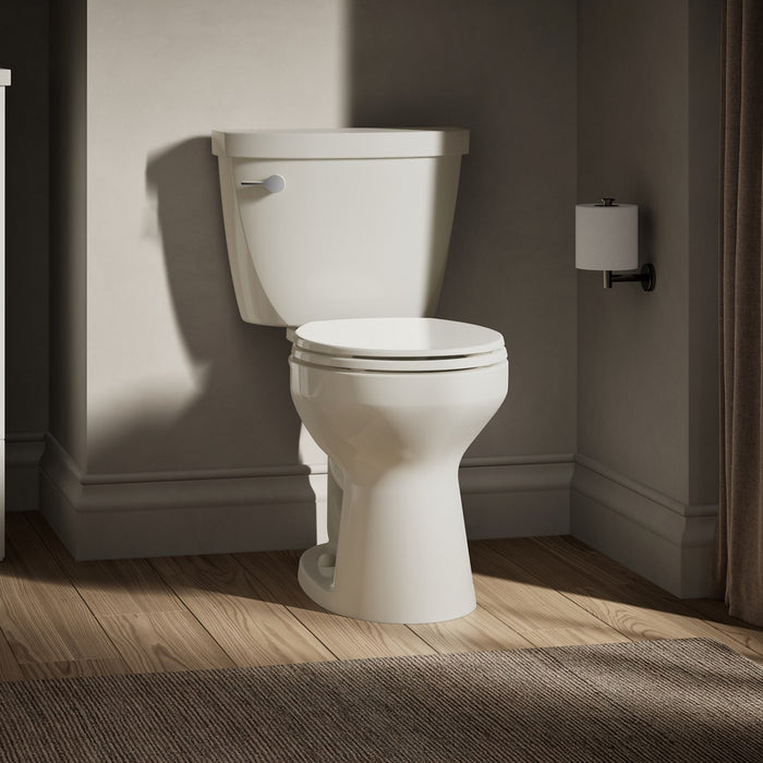 KOHLER K-31640 Cimarron Two-piece round-front toilet, 1.6 gpf