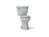 KOHLER K-31640 Cimarron Two-piece round-front toilet, 1.6 gpf - Ice Grey
