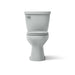 KOHLER K-31640 Cimarron Two-piece round-front toilet, 1.6 gpf - Ice Grey