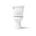 KOHLER K-31640 Cimarron Two-piece round-front toilet, 1.6 gpf - White