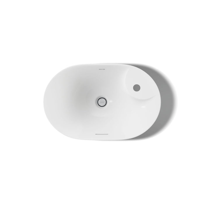KOHLER K-31705-1 Chalice 22-3/4" oval vessel bathroom sink