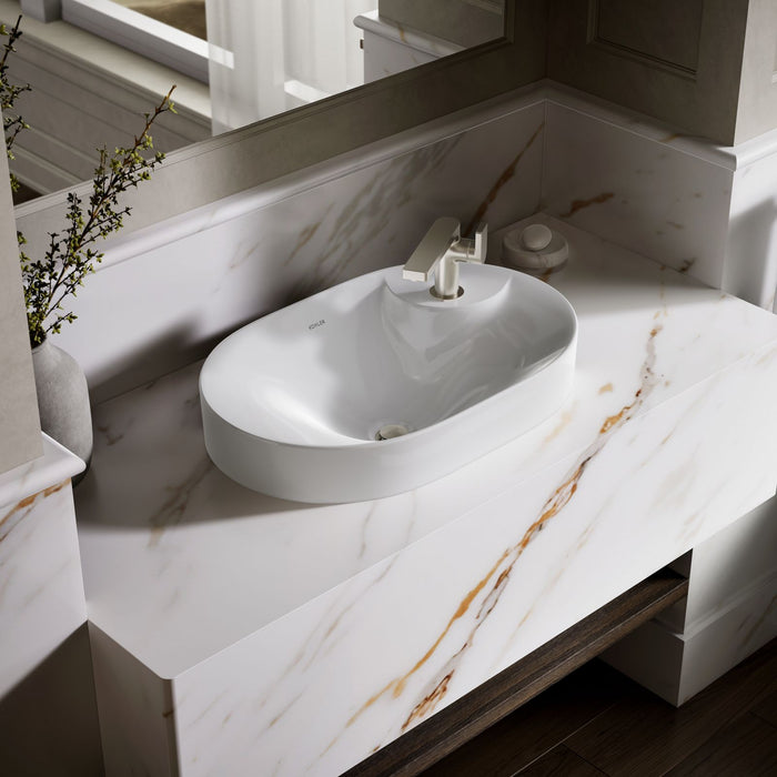 KOHLER K-31705-1 Chalice 22-3/4" oval vessel bathroom sink