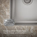 KOHLER Undertone 31-1/2" undermount double-bowl kitchen sink