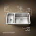 KOHLER K-3174-L Undertone 31-1/2" undermount double-bowl kitchen sink