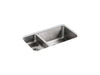 KOHLER K-3174-L Undertone 31-1/2" undermount double-bowl kitchen sink