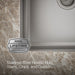 KOHLER Undertone 31-1/2" undermount double-bowl kitchen sink