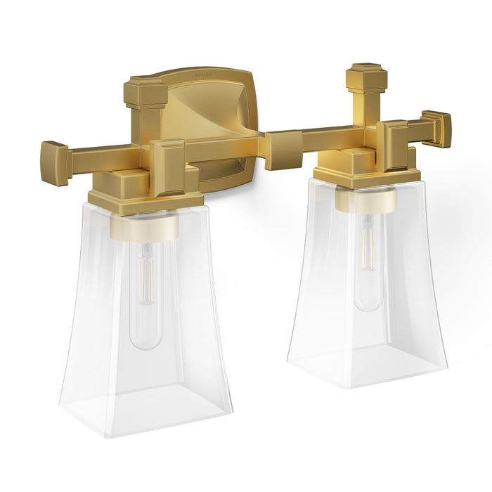 KOHLER K-31756-SC02 Riff Two-light sconce