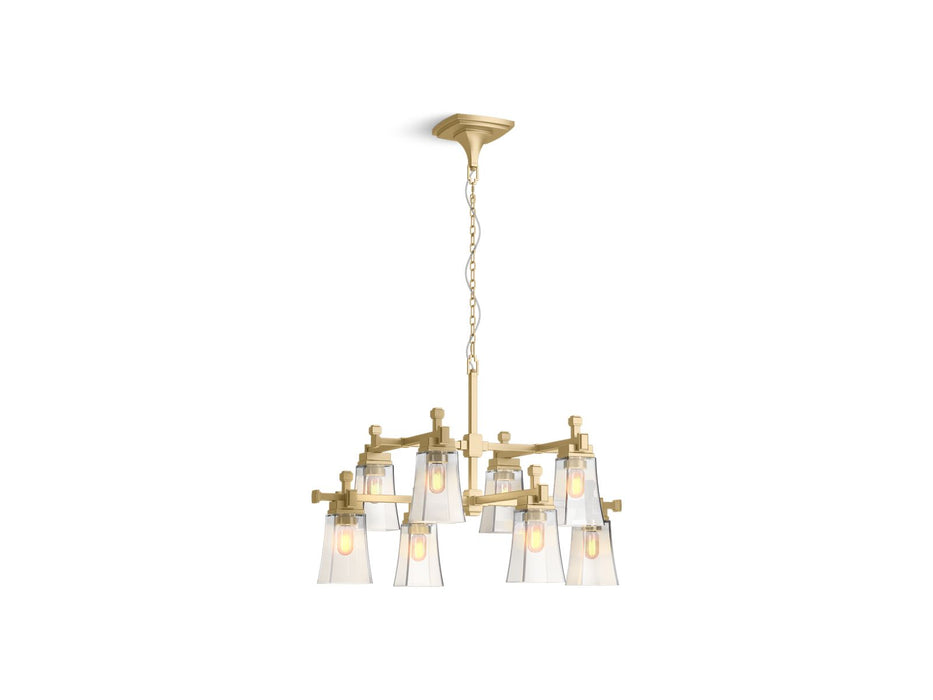 3/4 view of product with light on