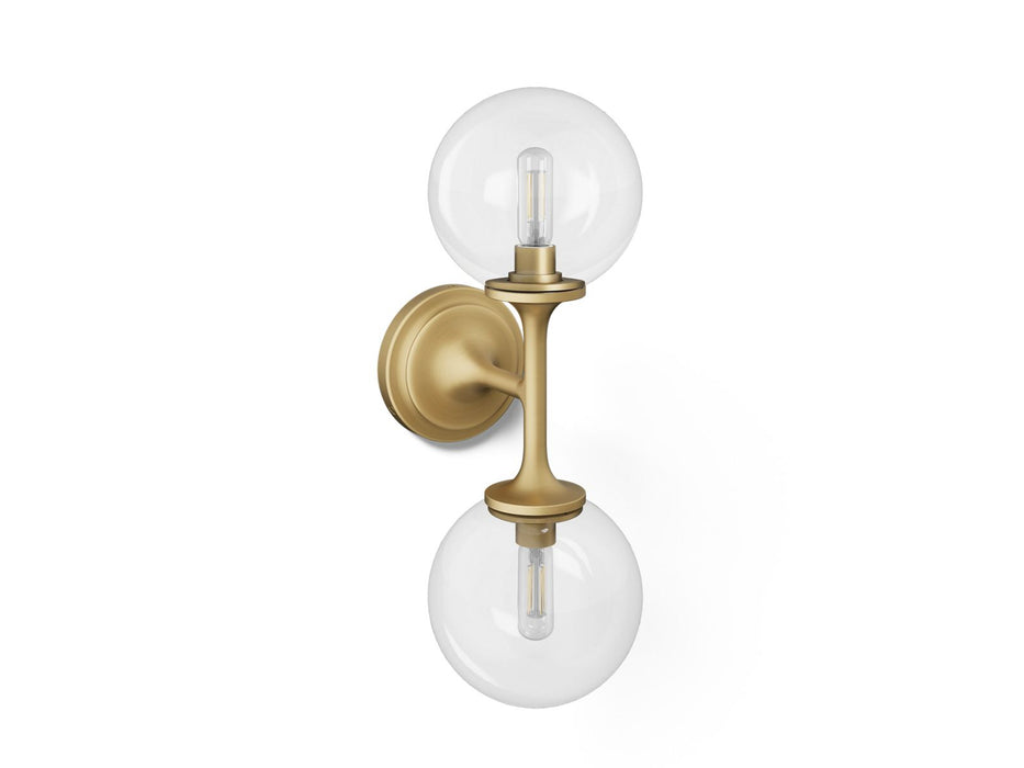 3/4 view of product with dimensions