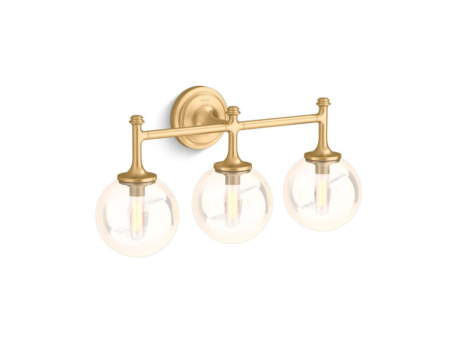 Kohler Bellera Three-light sconce