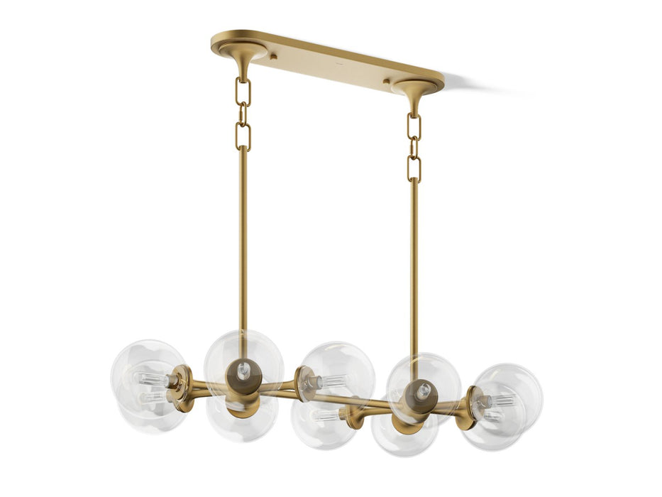 KOHLER K-31766-CH10 Bellera 38" linear chandelier