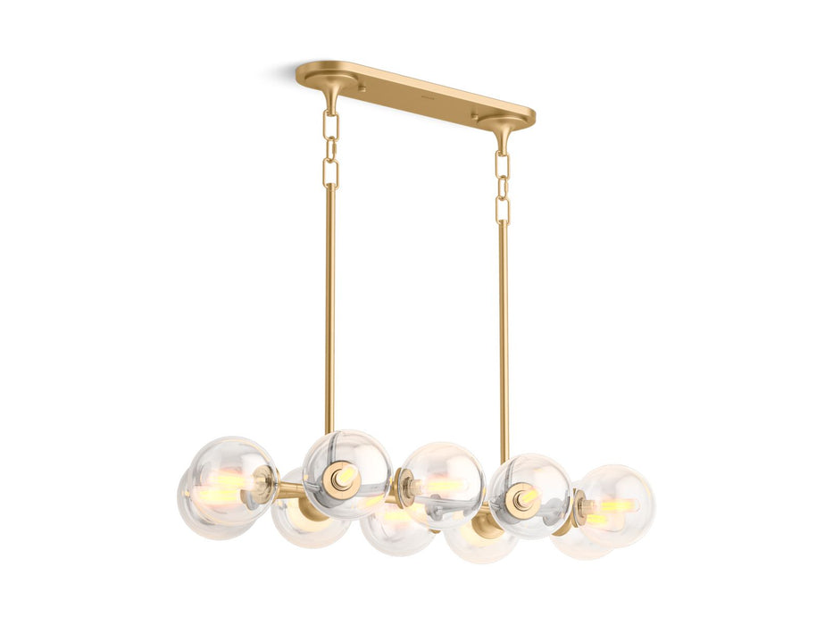 Kohler Bellera 38" linear chandelier