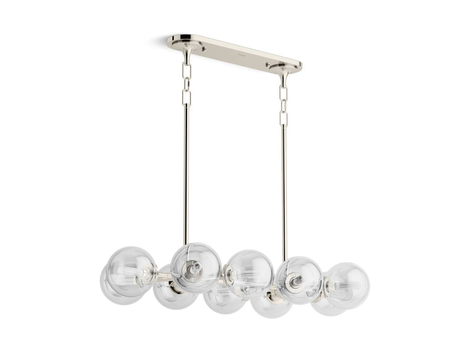 Kohler Bellera 38" linear chandelier