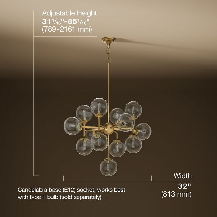 3/4 view of product with dimensions