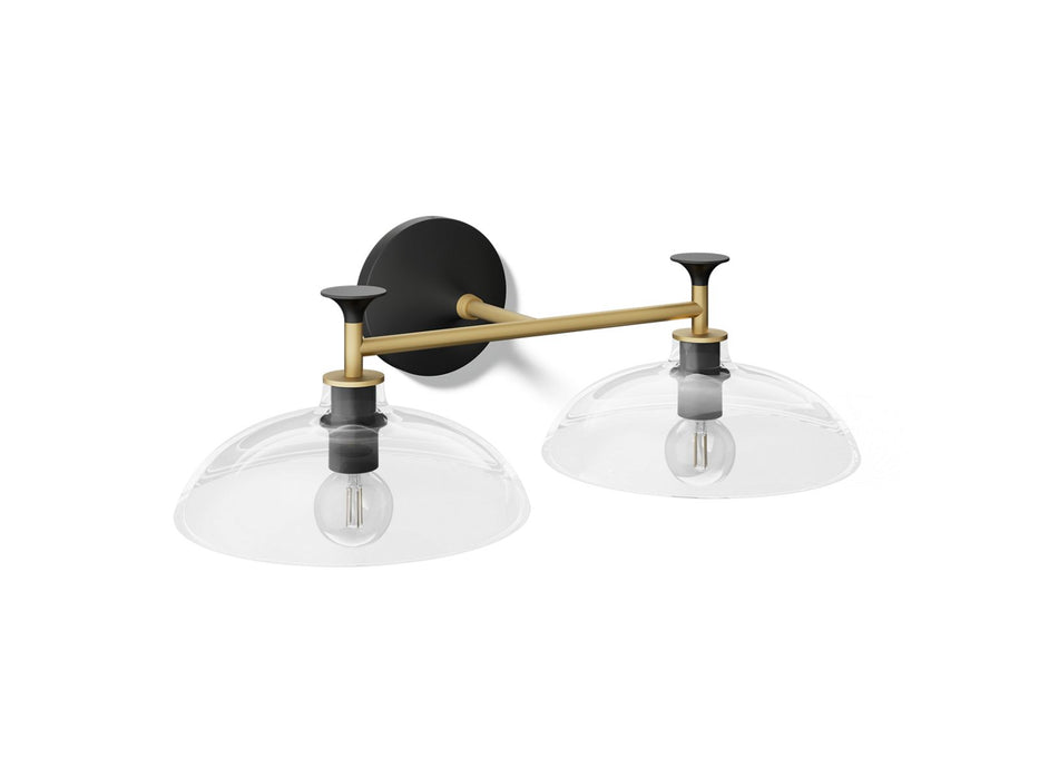3/4 view of product with dimensions