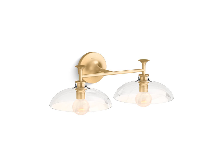 Kohler Tone Two-light sconce