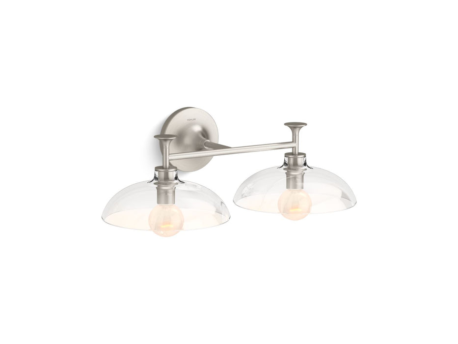 Kohler Tone Two-light sconce