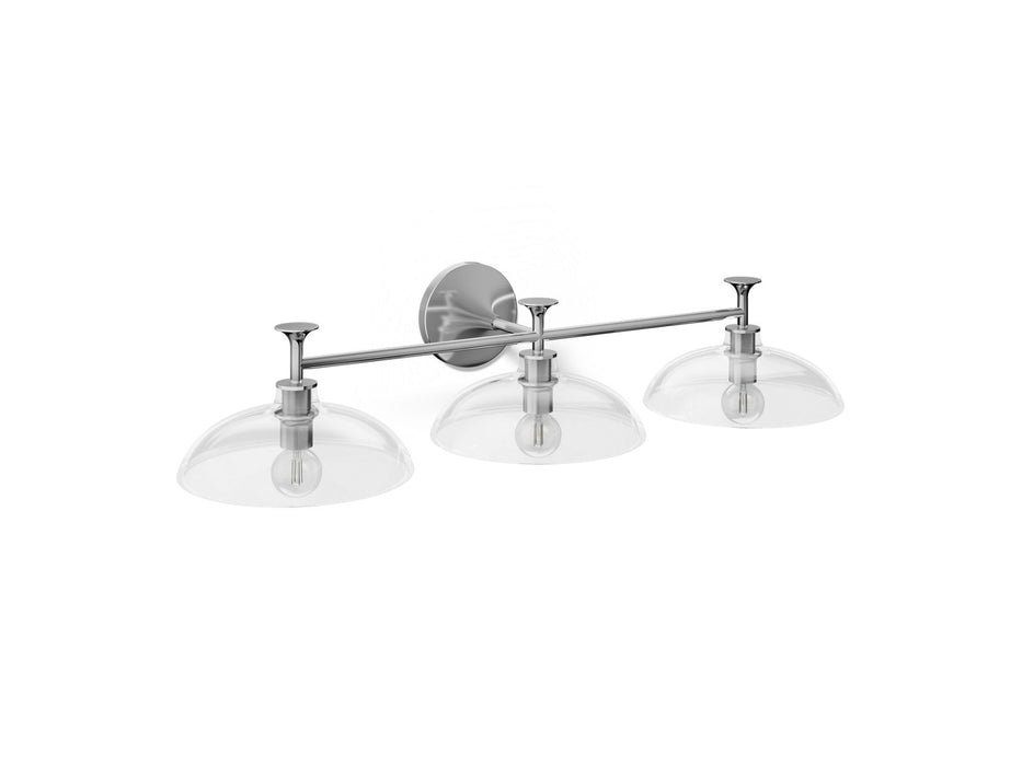 3/4 view of product with dimensions