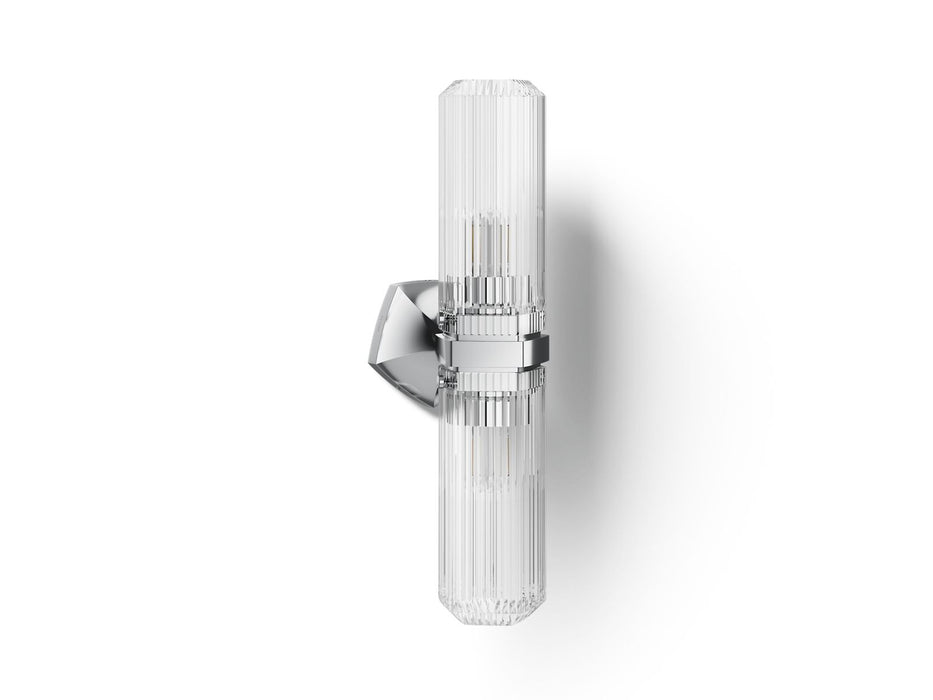 3/4 view of product with dimensions