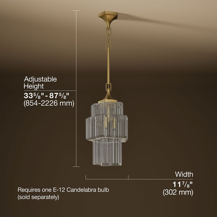 3/4 view of product with dimensions