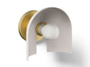 3/4 view of product with dimensions