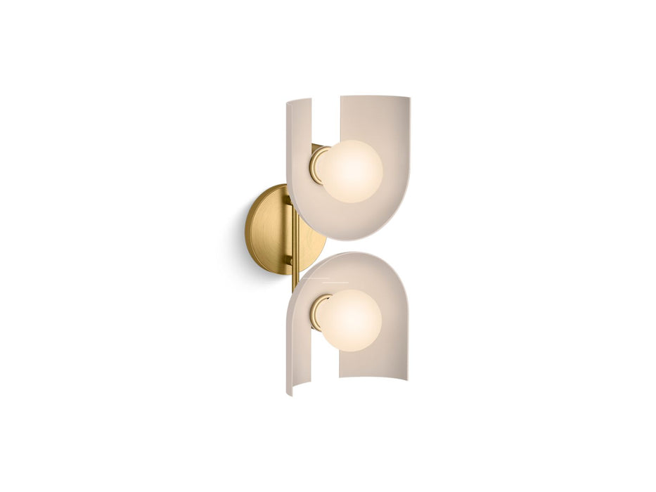 Kohler Jabot Two-light sconce