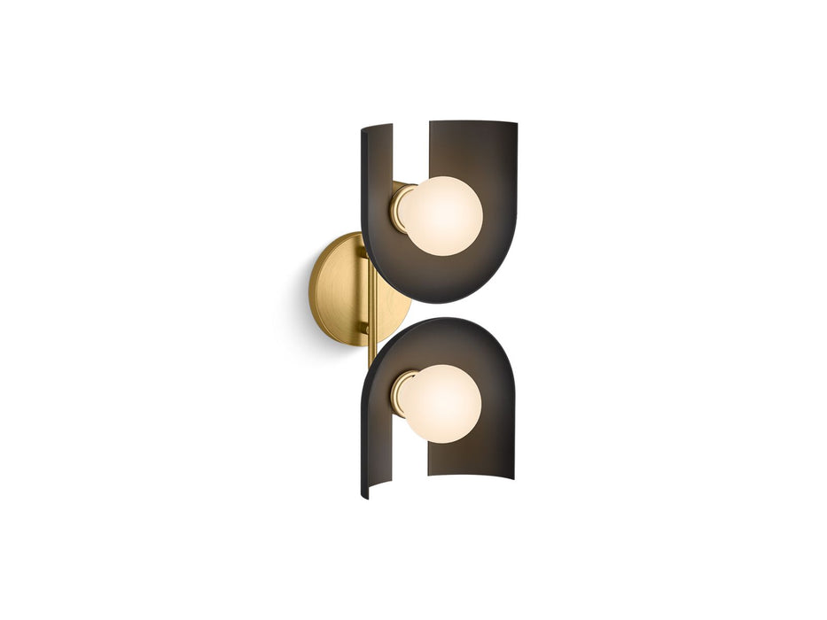 Kohler Jabot Two-light sconce