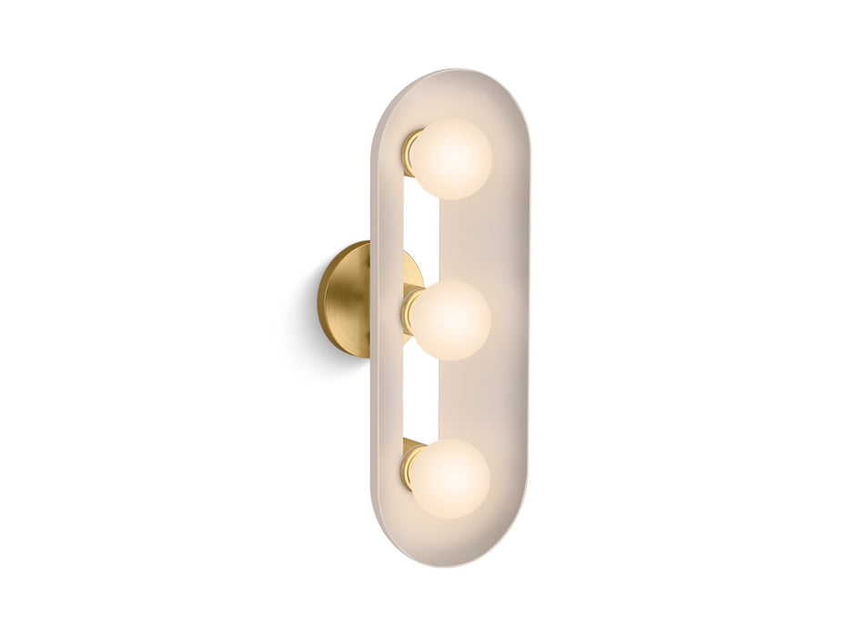 Kohler Jabot Three-light sconce