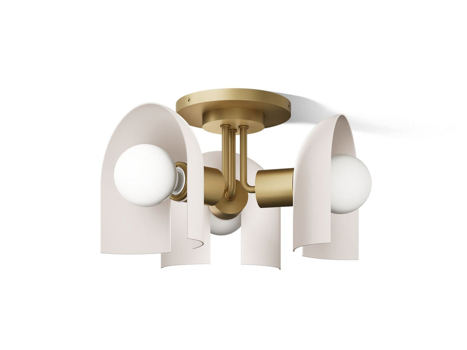 3/4 view of product with dimensions