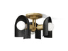 3/4 view of product with dimensions
