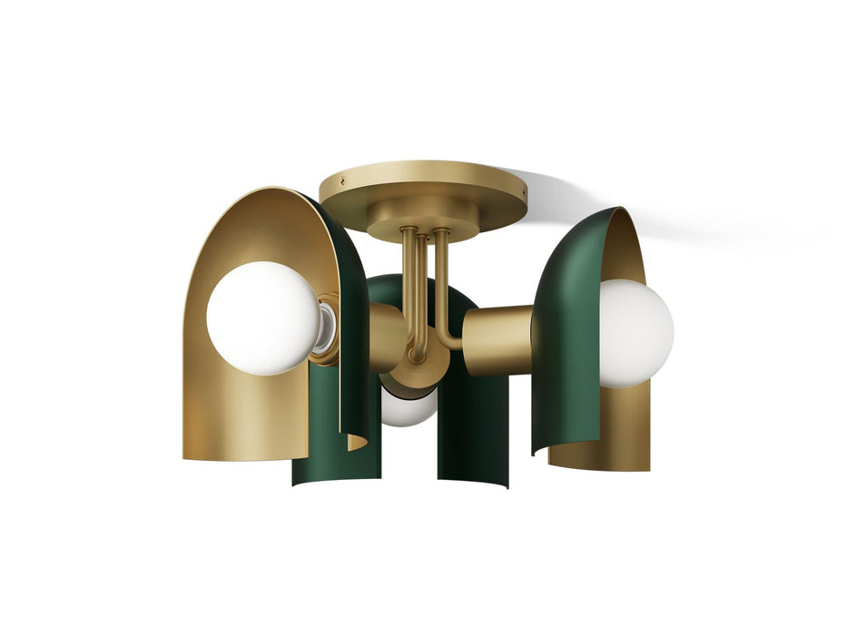 3/4 view of product with dimensions