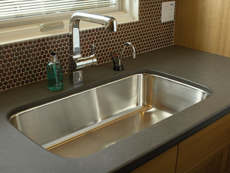 KOHLER K-3183 Undertone 31-1/2" undermount single-bowl kitchen sink