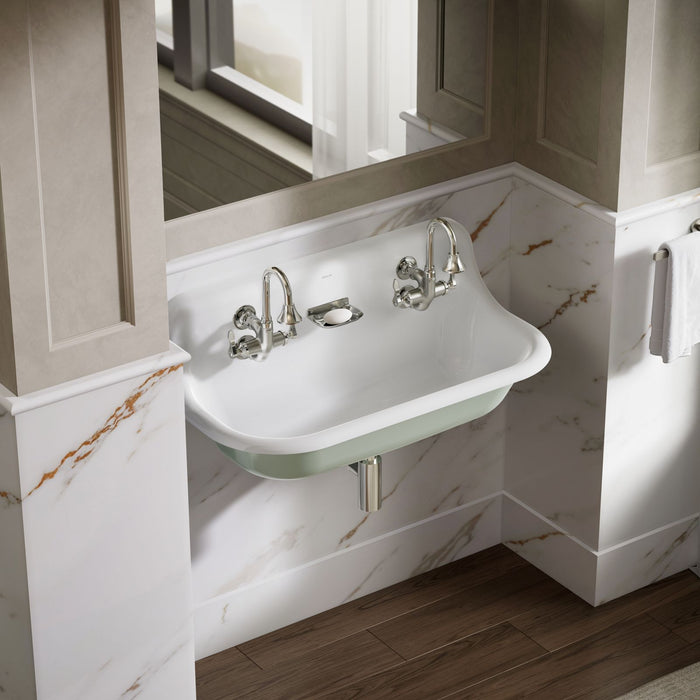 KOHLER K-3200-PAG Brockway 36" wall-mount utility sink