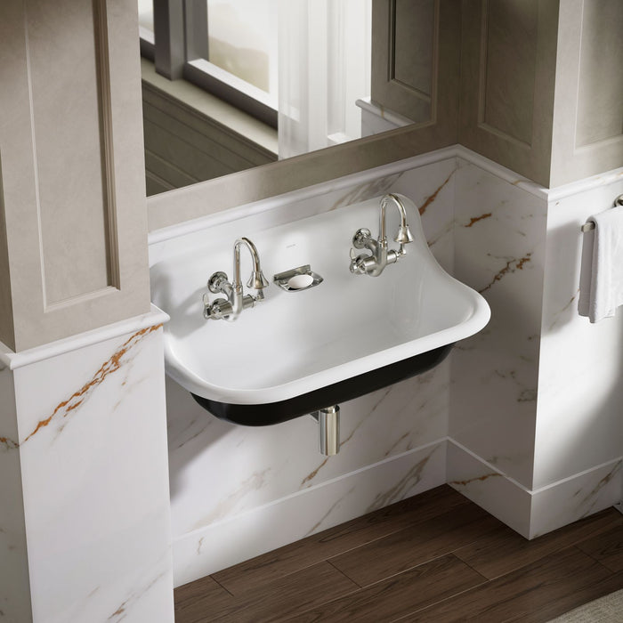 KOHLER K-3200 Brockway 36" Wall-mount Utility Sink