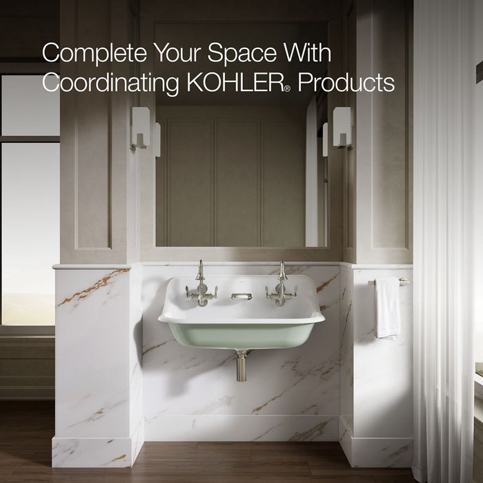 KOHLER K-3200-PAG Brockway 36" wall-mount utility sink