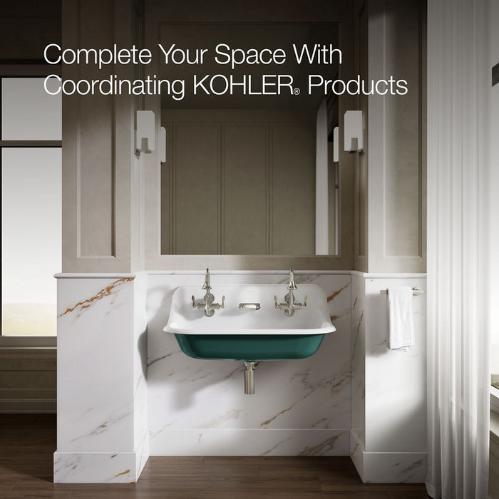 KOHLER K-3200-PAT Brockway 36" wall-mount utility sink